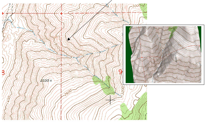 contour map online