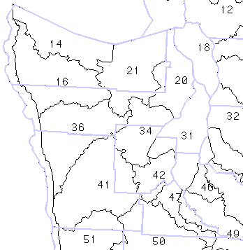 Olympic Peninsula WRIA Map