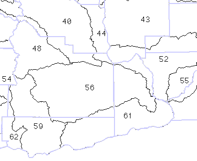 South Central Washington WRIA Map
North Puget Sound WRIA Map