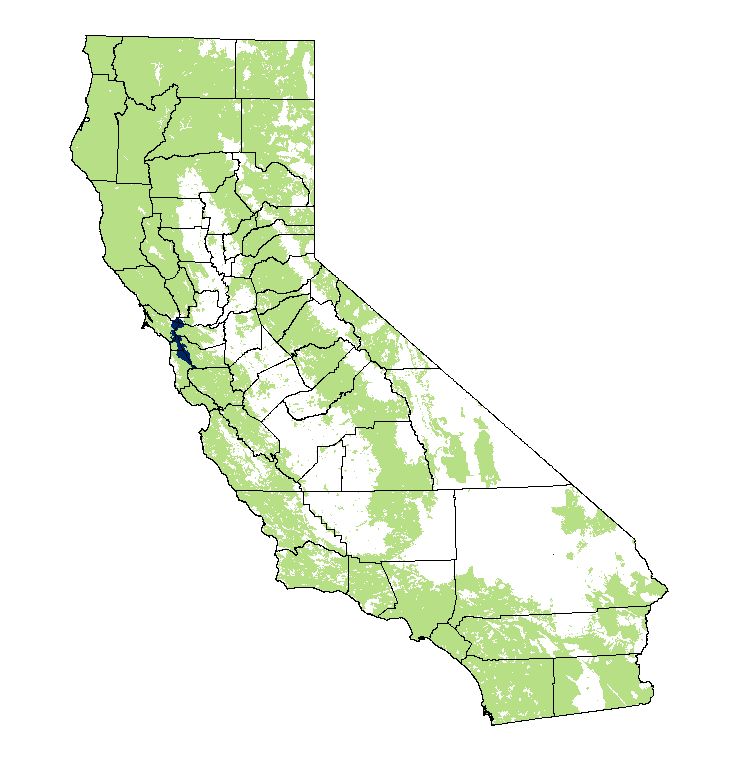 distribution map