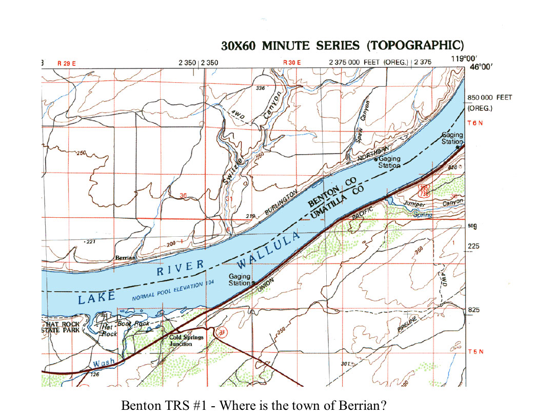 Benton TRS Map 1