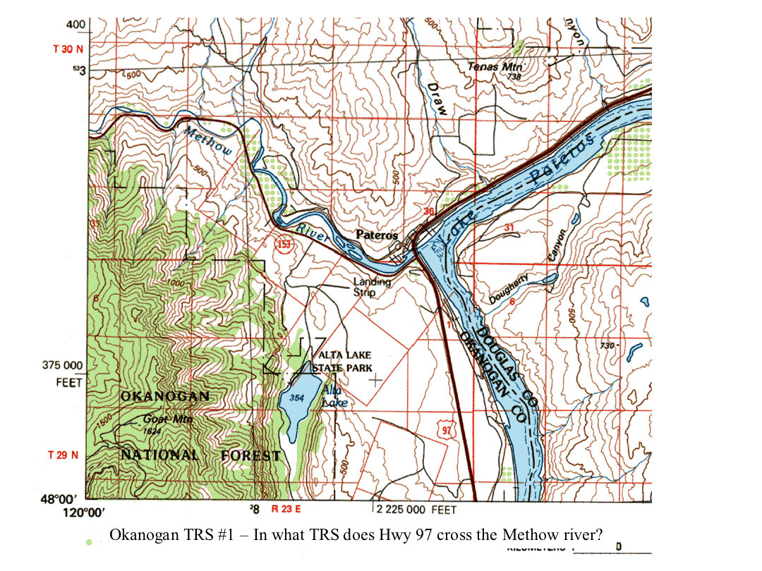 Okanogan TRS Map 1