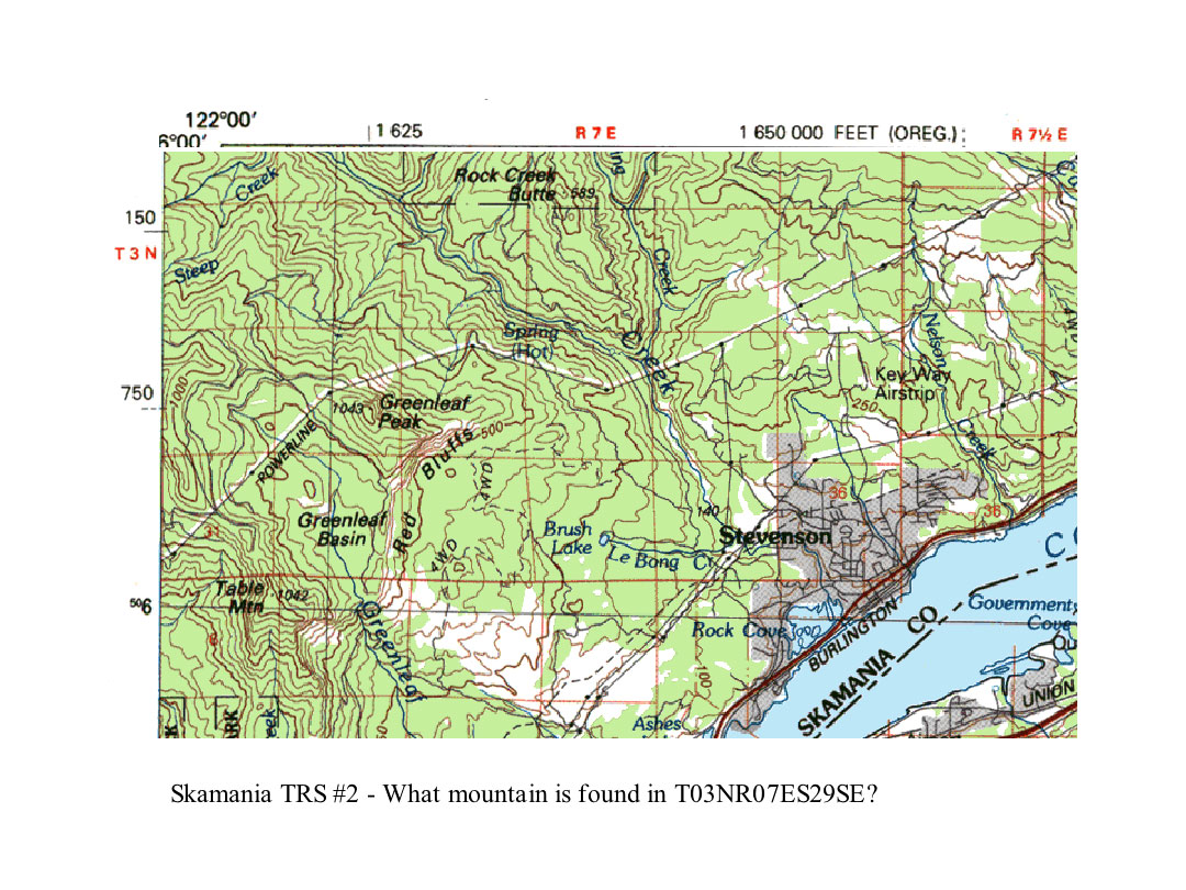 NatureMapping Learning Protocols - Mapping Practice for Skamania County