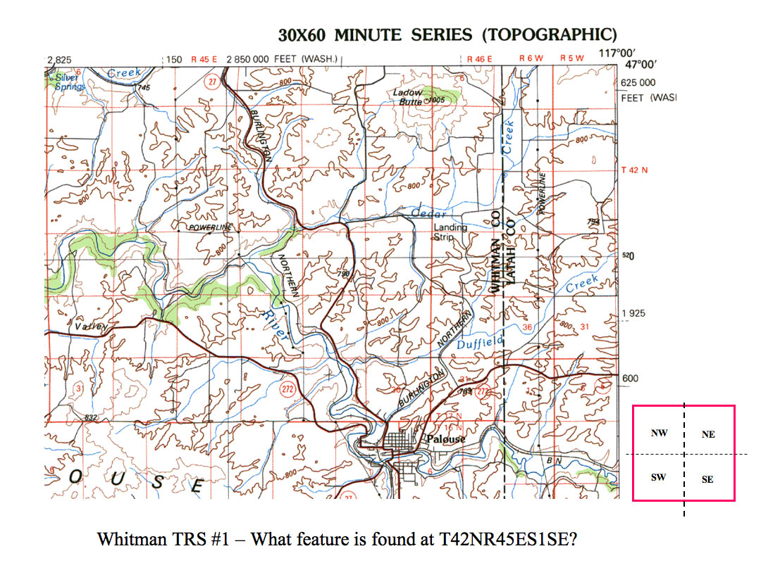 Whitman TRS Map 1