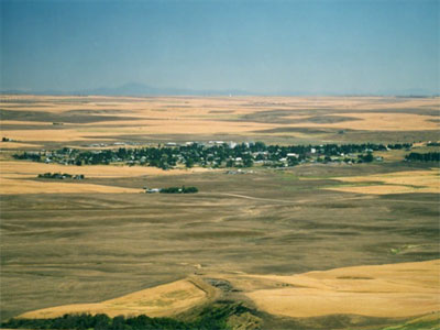 Waterville aerial photo
