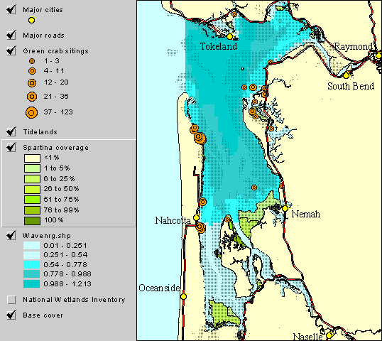 Satellite Image of Willapa Bay